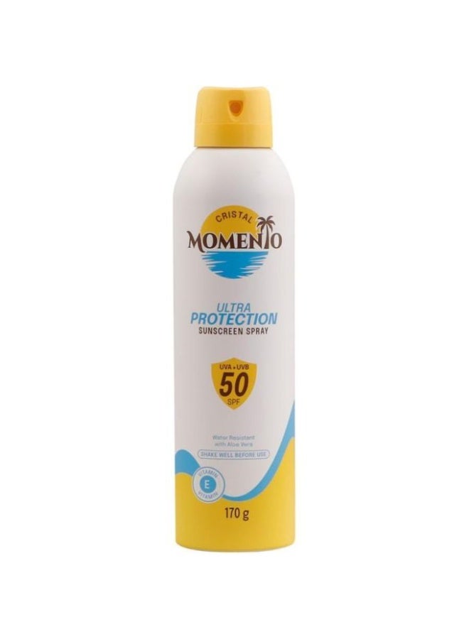 Cristal Momento Ultra protection Sunscreen Spray 50 SPF 170g