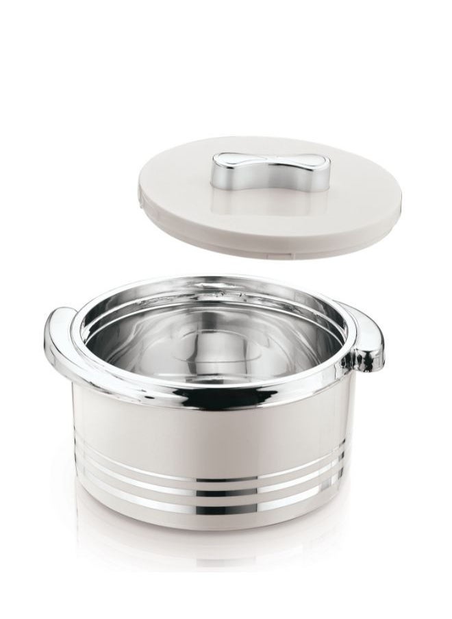 Winsor Winsor Panayaa Thermo Container 3300ml- Stainless Steel Insulated Hot Pot | Thermal Food Storage Containers Warmers | SILVER  - Image 3