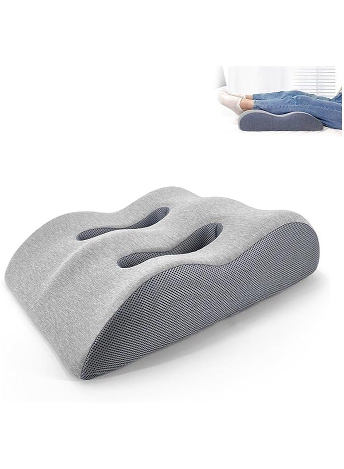 Memory Foam Knee Pillow for Side Sleepers - Orthopedic Knee & Leg Cooling Pillow, Adaptive Bed Assistance Product, Leg Pillow for Sleeping Lower Back & Hip Pain