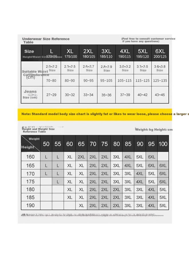 Good Man Visit Men's Cotton Cool Feeling Antibacterial Underwear High-end Boxer Briefs Loose Plus Size Wide-angle Short Underpants - Image 5