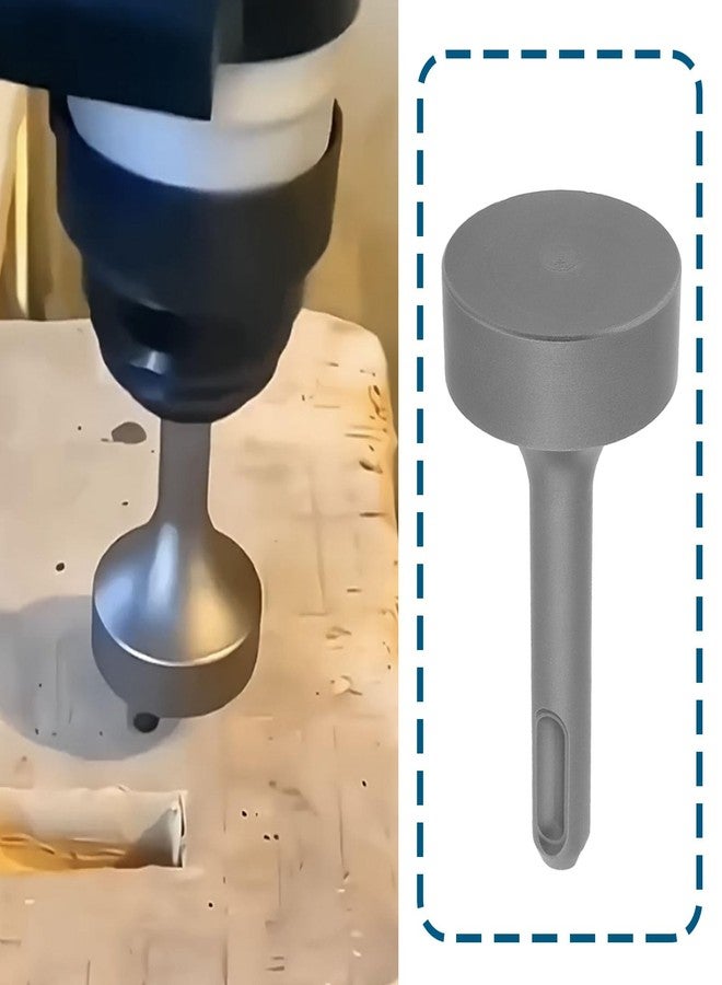 أوتوتك محول قضيب مثقاب مطرقة أرضي من OTOTEC مكون من قطعتين متوافق مع نظام SDS Plus للمطارق الدوارة ومثاقب المطرقة (85 × 35 مم) - Image 3