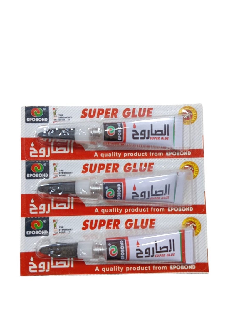 Epobond Epobond Super Glue Rocket Glue 3pcs  - Image 1