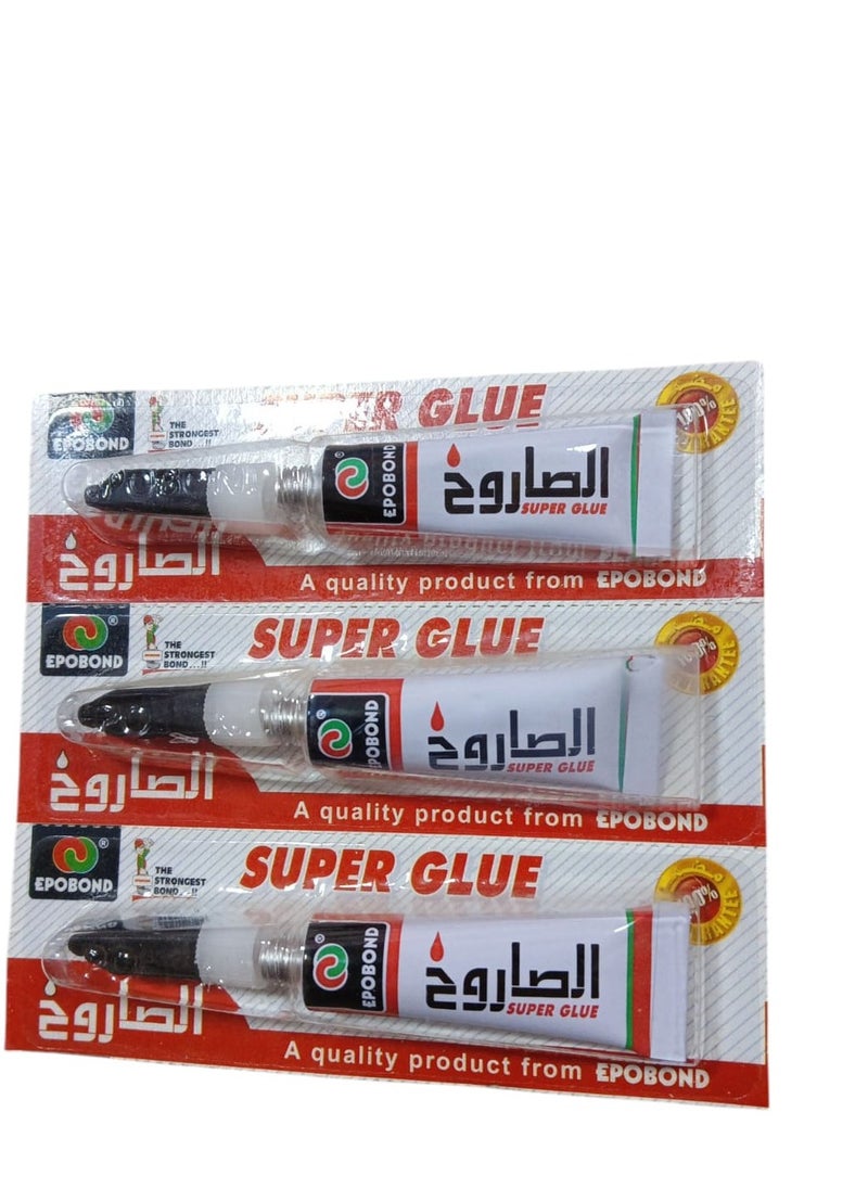 Epobond Epobond Super Glue Rocket Glue 3pcs  - Image 2