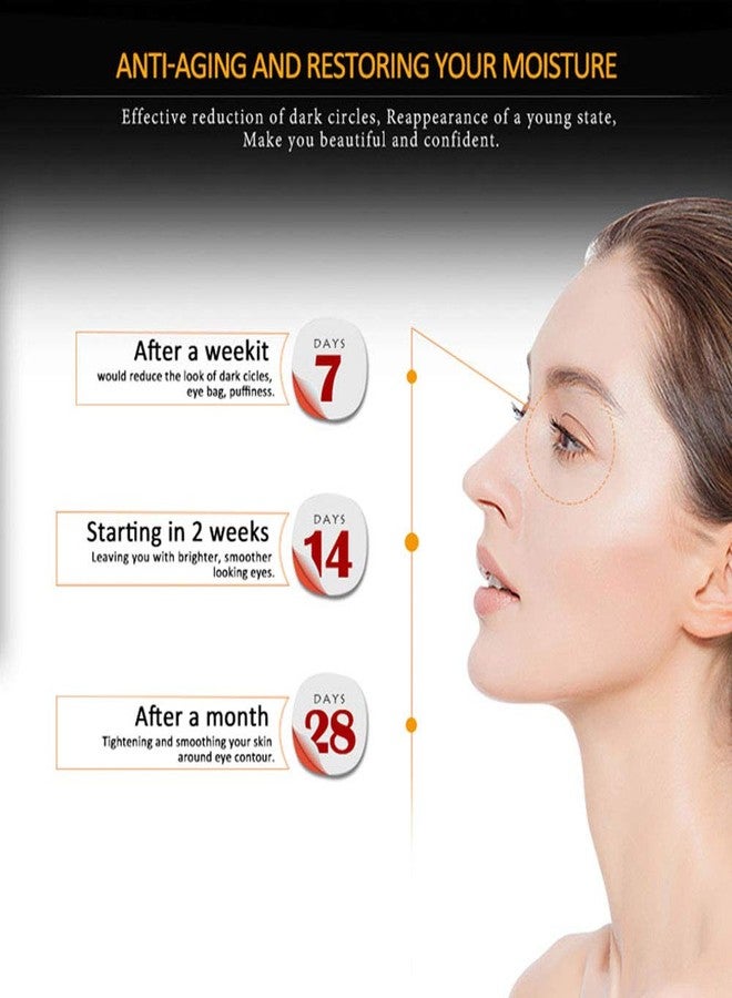 MIESCHER Eye Peptide Serum Massage Roller Nourishing Relieve Loose Eye Bags Dark Circles Skin Care Under Eye Cream for Fine Wrinkles and Puffiness Daily Skincare(Nourishing Grey) - Image 4