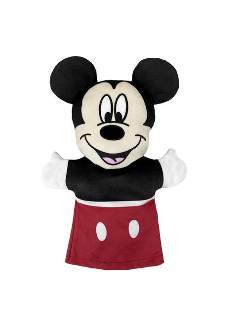 1 Piece  Mickey Mouse Hand Puppet Parent Child Interactive Plush Toy Role Playing