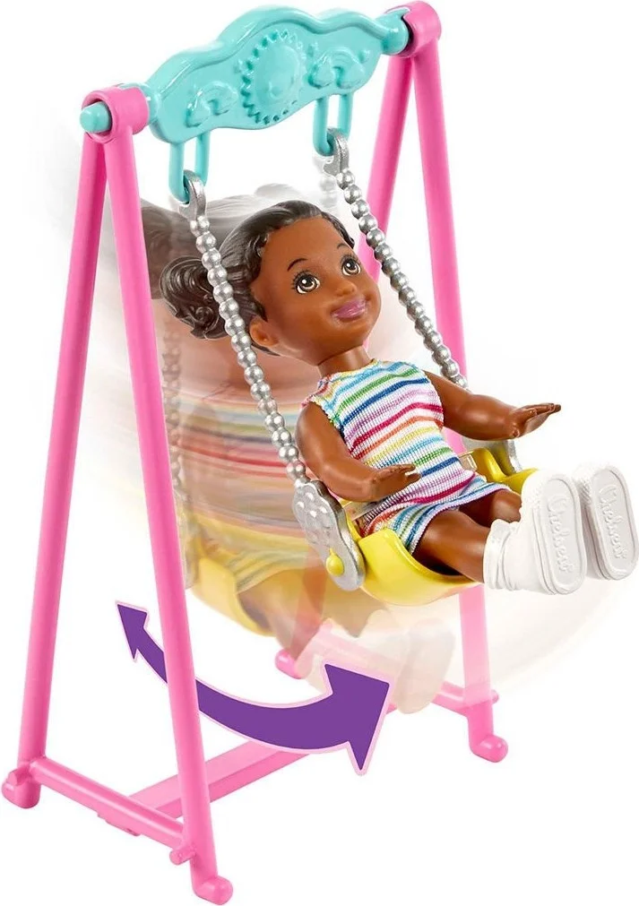 Barbie Babysitter Skipper Playhouse Set HHB67