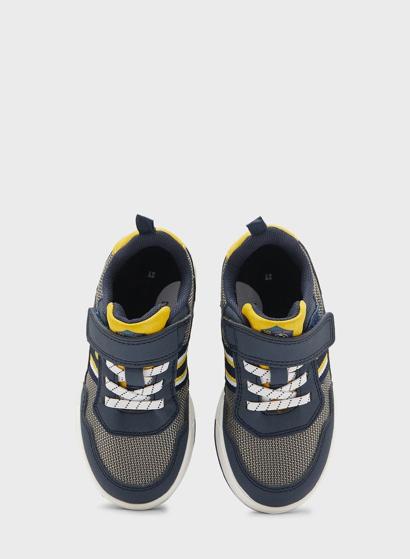 ZIDDY Kids Velcro Low Top Sneakers  - Image 3