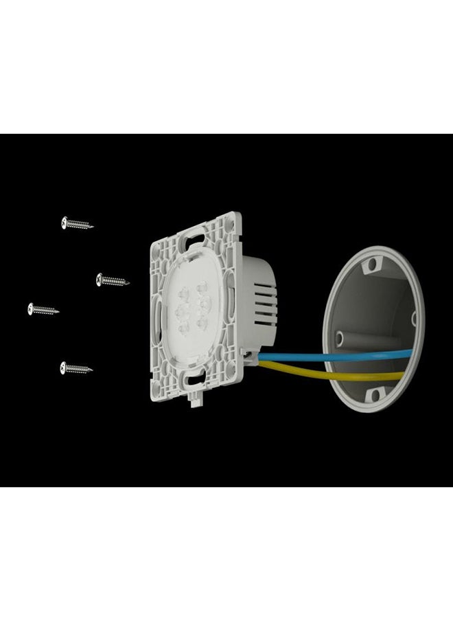 Ajax AJAX LightCore Smart Switch | 1-Gang | Touch Control | Wi-Fi | Smart Home Compatible  - Image 5