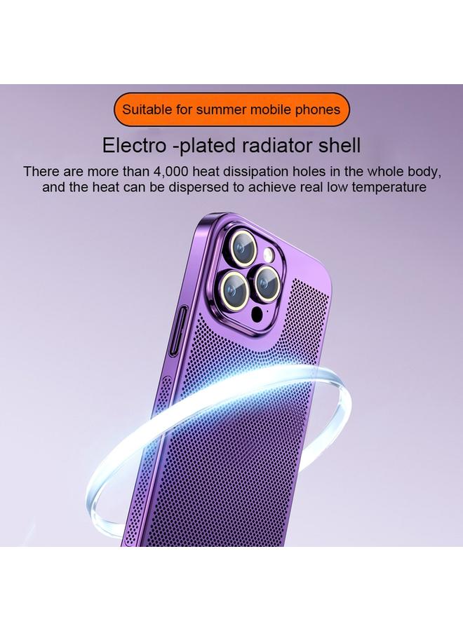 Zaboon Case For iPhone 12 Pro Ice Sense Heat Dissipation Electroplating PC Phone Case - Image 5