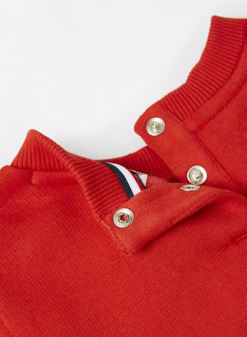 TOMMY HILFIGER Kids Logo Sequin Flag Sweatshirt