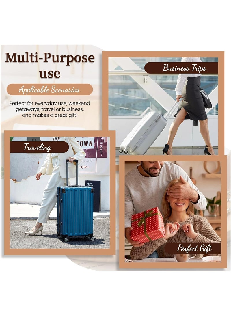 موثوقية التنبؤ حقيبة صغيرة لتنظيم المجوهرات أثناء السفر، حقيبة قابلة للطي ومقاومة للتشابك لتخزين الأقراط والقلائد والخواتم وحقيبة صغيرة للمجوهرات للنساء (أبيض ورمادي) - Image 3