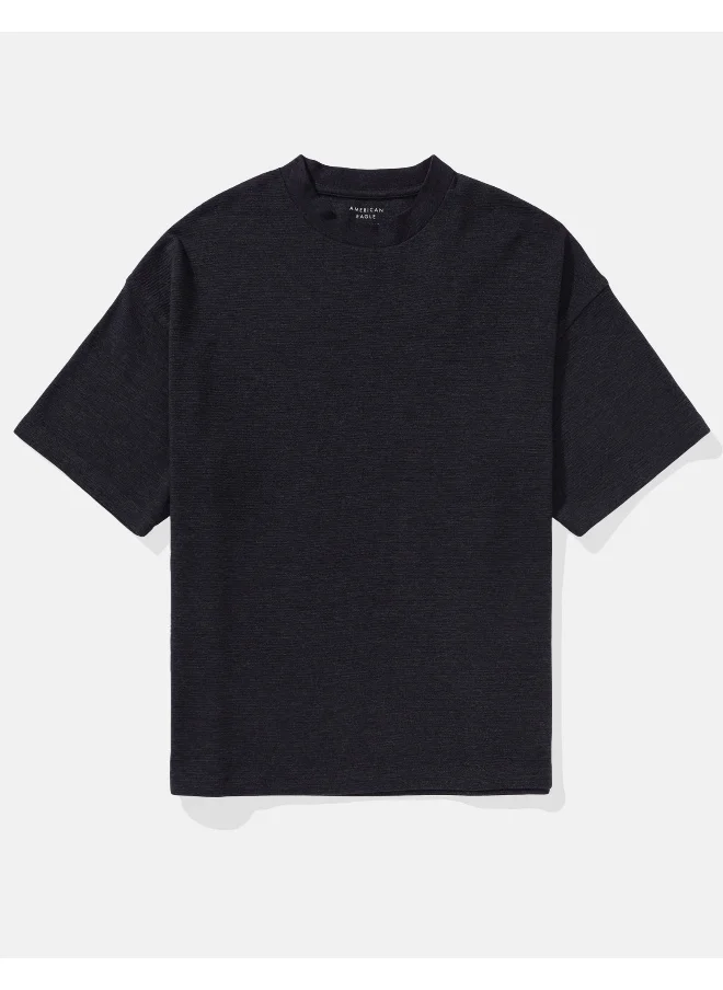 American Eagle AE Oversized Textured T-Shirt