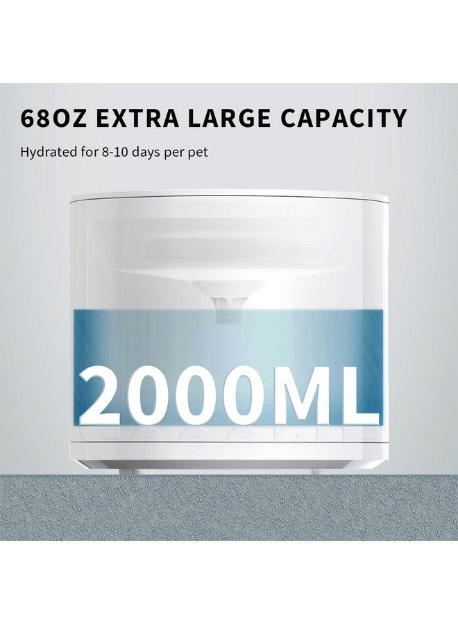 PETKIT EVERSWEET Solo 2 Cat Water Fountain with Wireless Pump, Ultra Quiet 70oz/2L Pet Water Fountain for Cats and Dogs Inside, 3 Working Modes, Visualization Window, App Control - Image 5