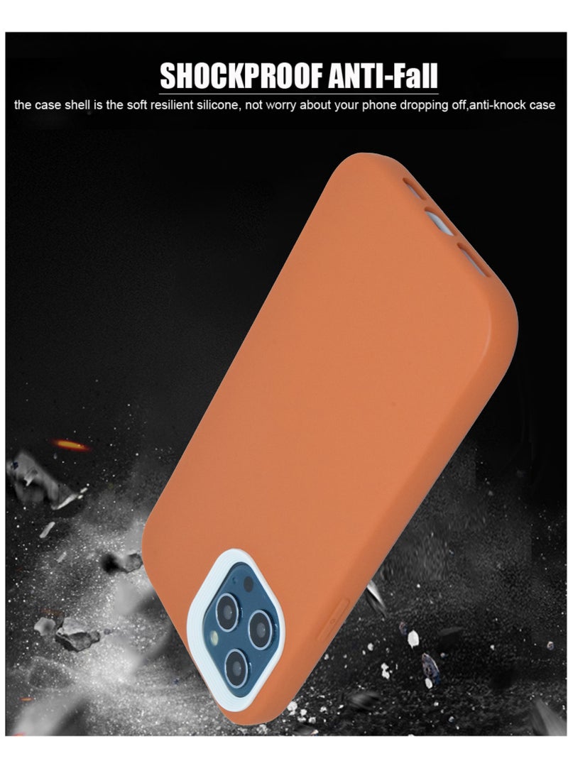 Houmt iPhone 12 Pro Max Case 6.7 Inch Soft Flexible Silicone Slim Rubber with Inside Frame Shockproof Protective Case Cover for Apple iPhone 12 Pro Max  - Image 5
