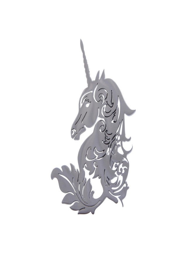 Adorn Stainless Steel Premium Designer Unicorn Brooch For Men/Women (B2284) - Image 2