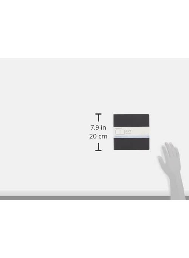 موليسكين ألبوم رسم فني بغلاف ناعم مربع 7.5 بوصة - Image 3