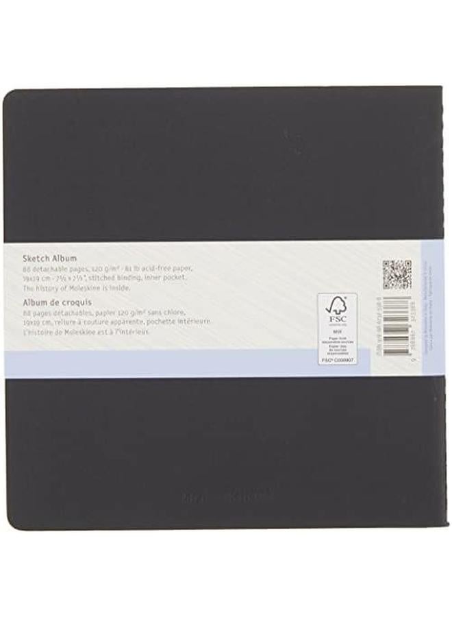 موليسكين ألبوم رسم فني بغلاف ناعم مربع 7.5 بوصة - Image 2