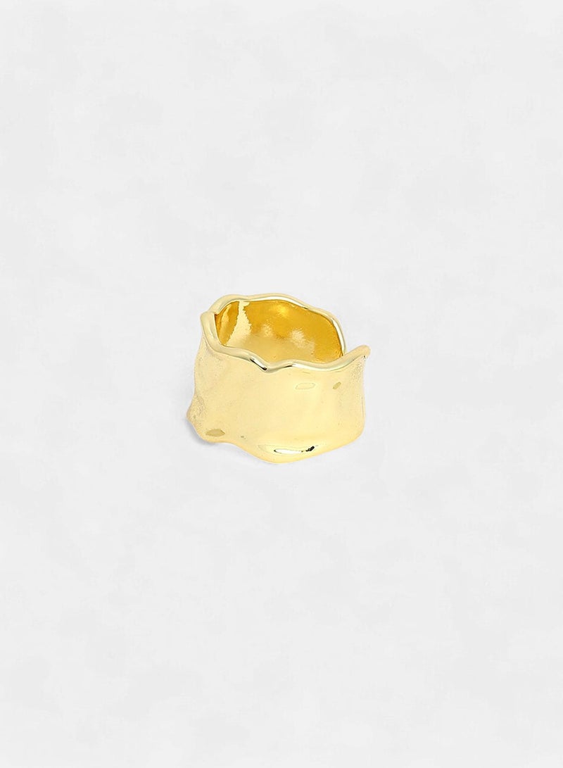 SOHI Dented Adjustable Artificial Finger Ring Jewellery - Image 5