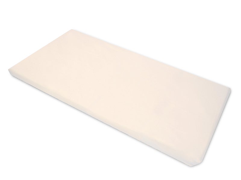 American Baby Company American Baby Company 100 Cotton Percale Fitted Nap Mat Sheet with Elastic Corners 24 x 48 x 4 Soft Breathable Rest Mat Sheet or Nap Mat Cover for Daycare Kindergarten Preschool Cream 