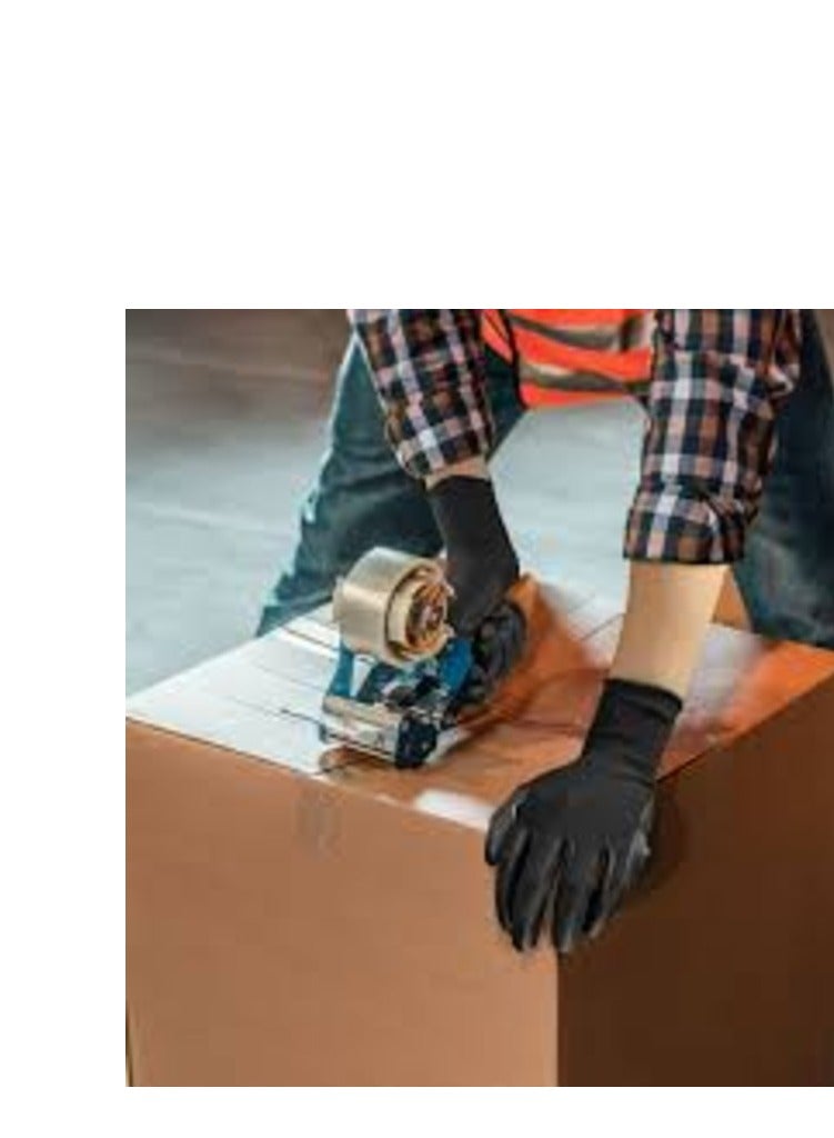KNP KNP Single Pair of Black Grip Gloves is designed for versatile use in various tasks providing both comfort and protection These gloves are ideal for professionals and DIY enthusiasts alike offering excellent grip and durability.  - Image 3