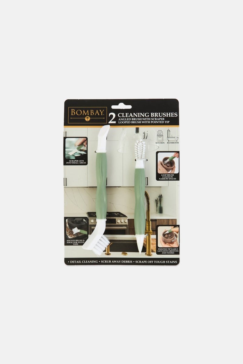 Bombay 2 Piece Cleaning Brush, Multicolor - Image 1