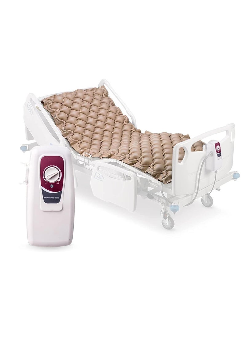 Generic Air Mattress with Alternating Pressure Pad and Silent Pump - Prevents Bed Sores, Ideal for Home or Hospital Use  - Image 1