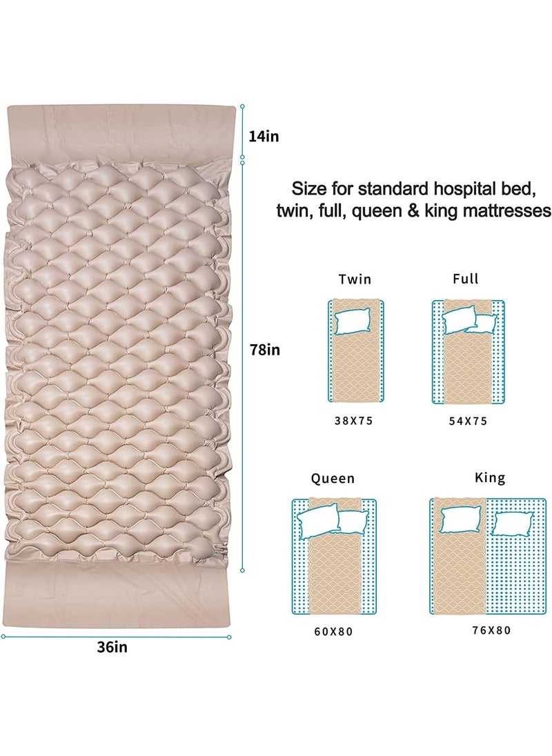 Generic Air Mattress with Alternating Pressure Pad and Silent Pump - Prevents Bed Sores, Ideal for Home or Hospital Use  - Image 3