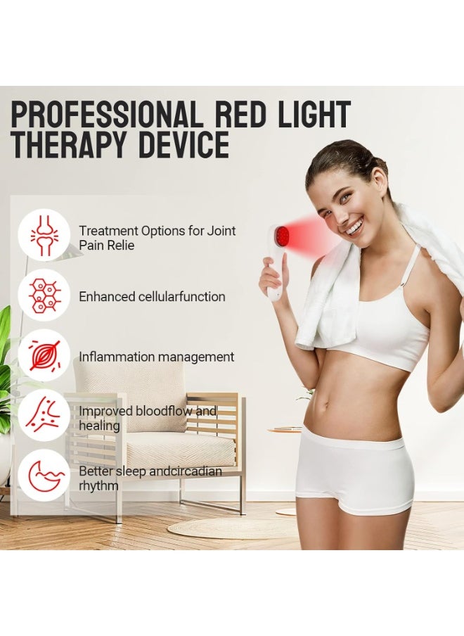 KASTWAVE Red Light Therapy, Infrared Red Light Therapy Device for Body Targets Joint and Muscles Directly for Pain Relief, 650 nm & 808nm Red Light Therapy Wand  - Image 2