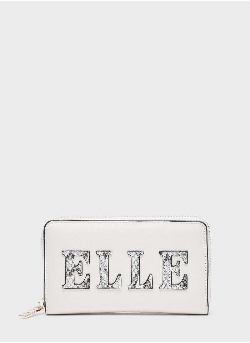 ELLE - Zip Closure Wallet - Image 1