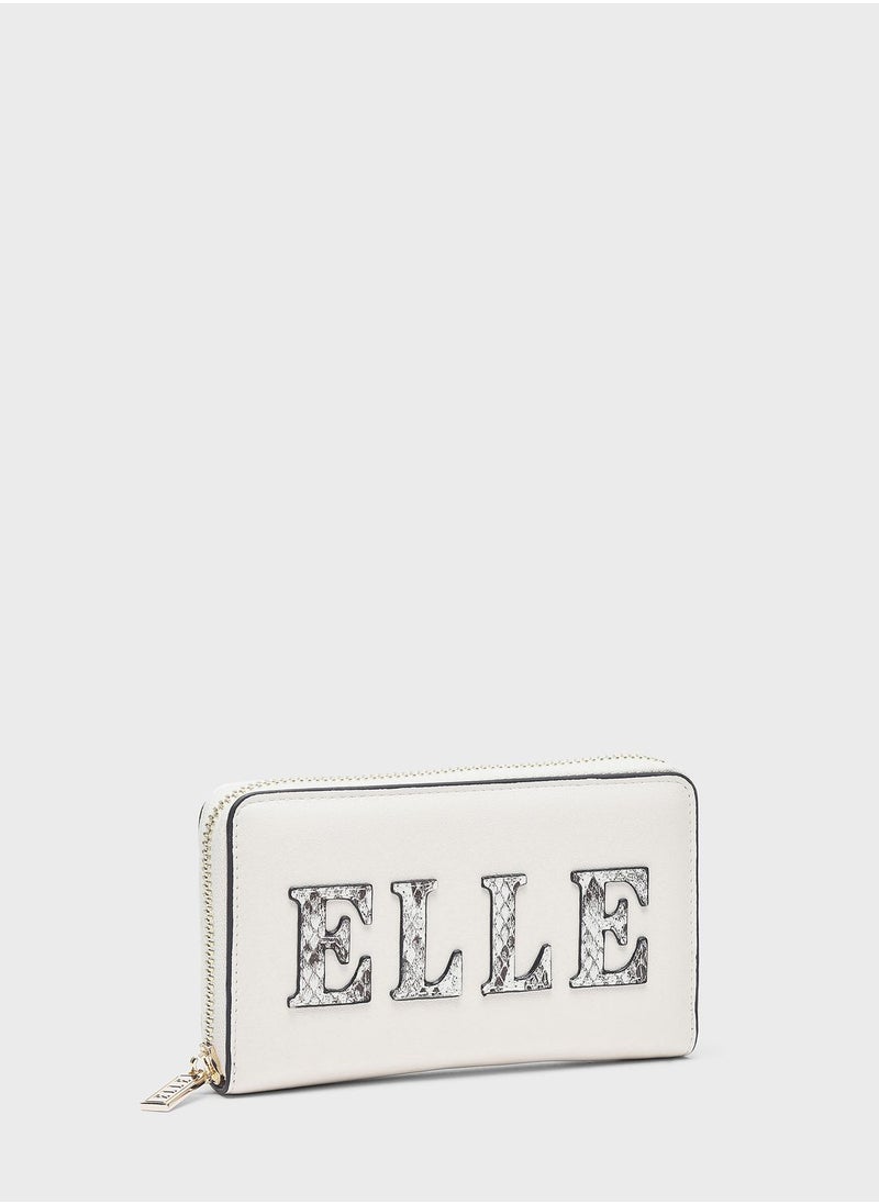 ELLE - Zip Closure Wallet - Image 1
