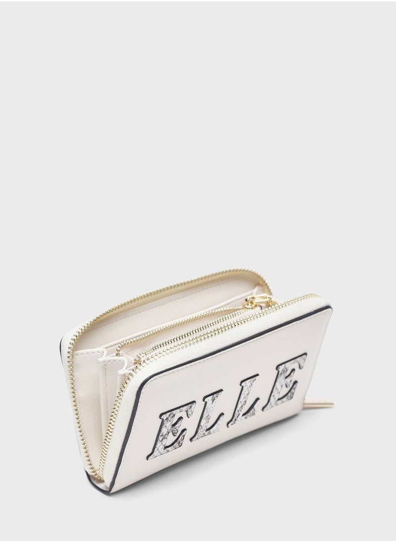 ELLE - Zip Closure Wallet - Image 1