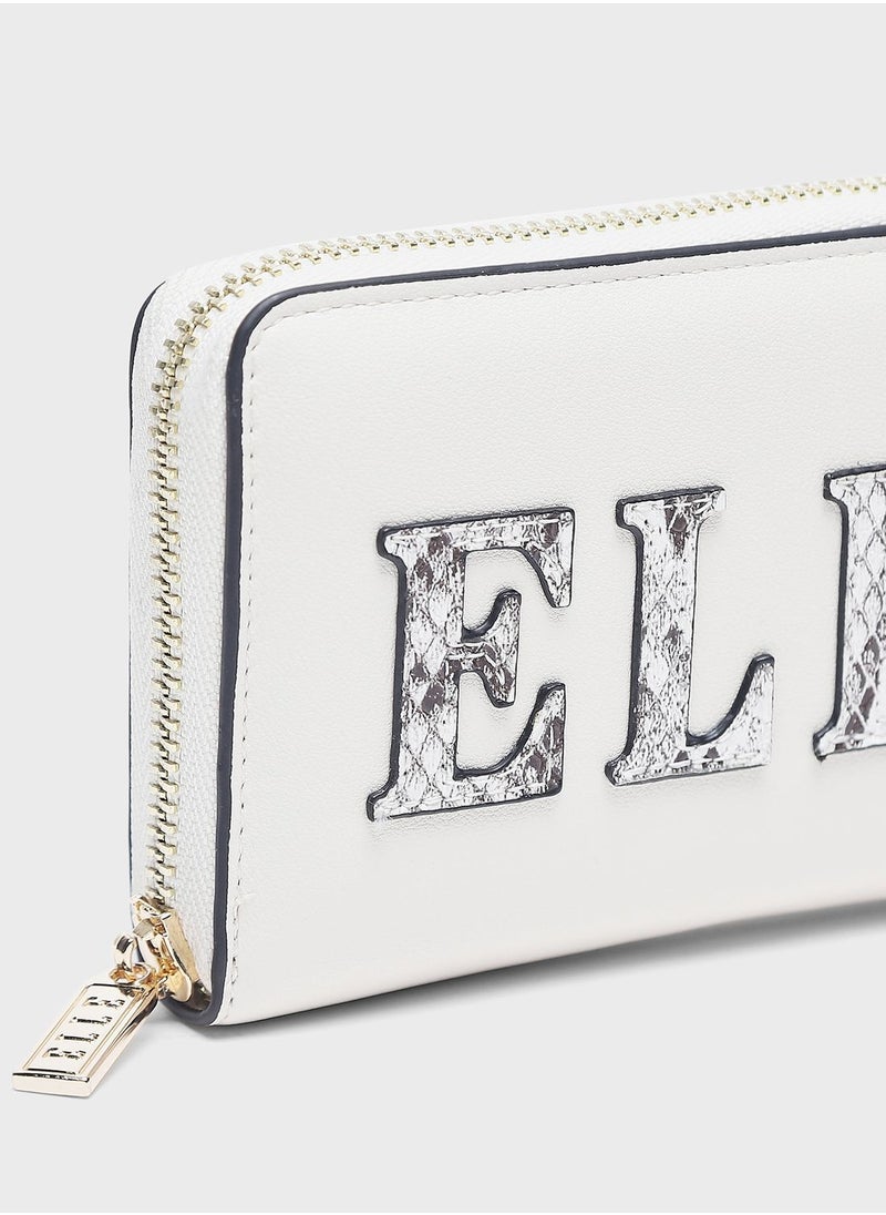 ELLE - Zip Closure Wallet - Image 1