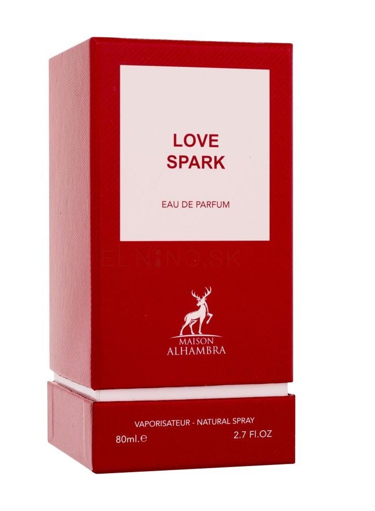 ميزون الهمبرا ميزون الحمراء لوف سبارك او دي بارفان 80 مل - Image 3