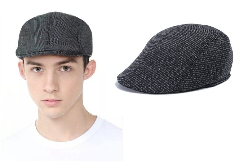 CLOTHERA Cotton Golf/Flat Casual Style Cap For Kids 16Yrs Onwards (Black - 57"), Brown, 16 Years - Image 1