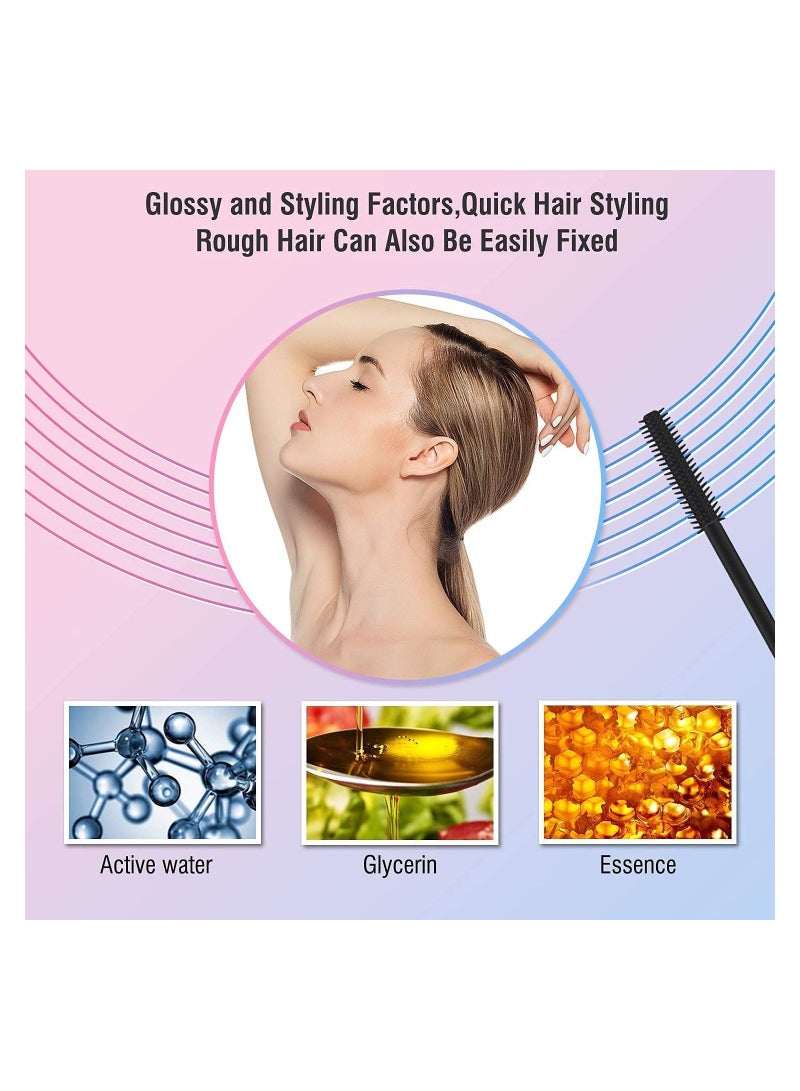 KASTWAVE Hair Finishing Stick, Broken Hair Finishing Cream Hair Styling Wax Stick, Hair Mascara Styling Gel Refreshing Not Greasy Fixing Bangs Stereotypes Cream for Girls Women, 15ML (2PCS) - Image 4