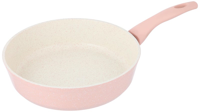 Top chef Granite saute pan size 26 Rose glass Lid - Image 2