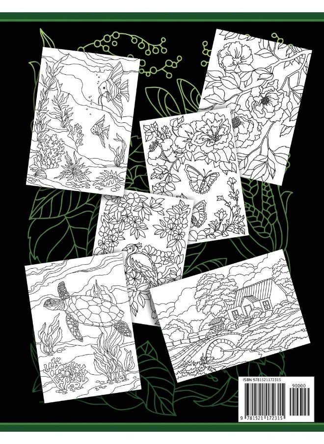 null - Coloring Books For Adults Volume 6: 40 Stress Relieving And Relaxing Patterns - Image 1