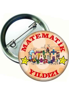 Hediye Panayırı Gift Fair Math Star Badge - 20 Pieces 