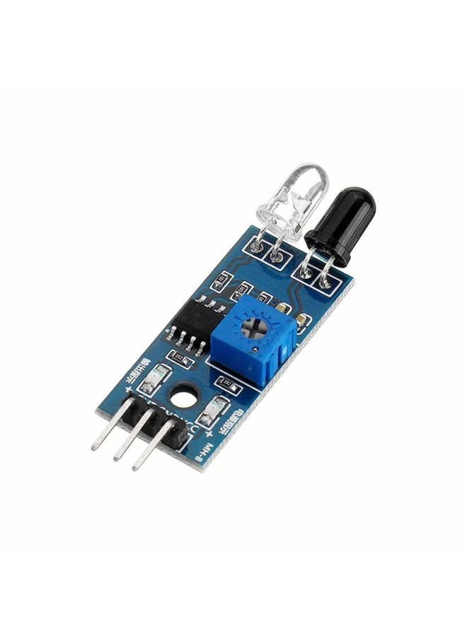 IR Infrared Obstacle Avoidance Sensor (2pcs) IR Transmitting and Receiving Tube Photoelectric Switch 3-pin Compatible with Ar-duino Smart Car Robot - Image 1