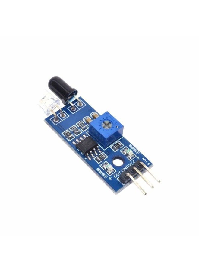 IR Infrared Obstacle Avoidance Sensor (2pcs) IR Transmitting and Receiving Tube Photoelectric Switch 3-pin Compatible with Ar-duino Smart Car Robot - Image 2