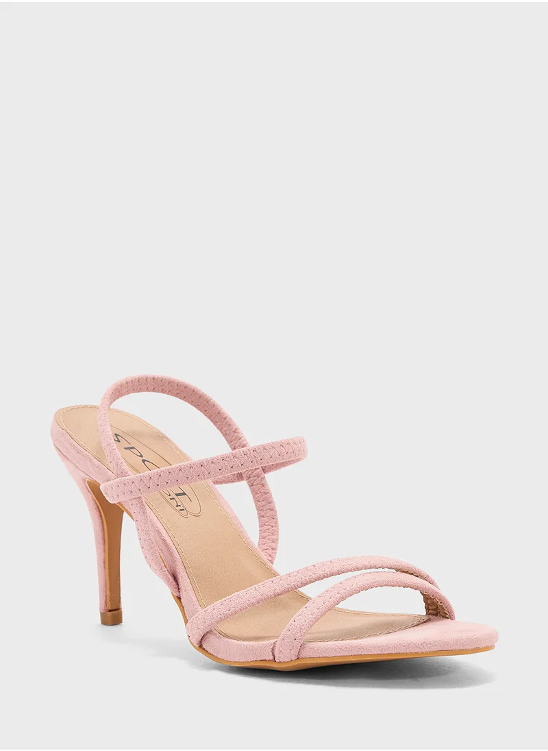 Ginger Strappy Sandal With Slingback