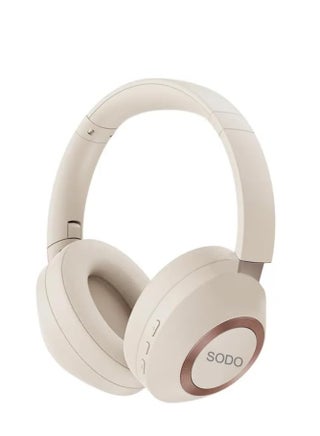 Wireless Stereo Headphone SODO-SD1104 ,Adjustable headphone, Long battery life, Stereo Sound - Beige - pzsku/Z79D3B787045B95E7C1CAZ/45/1747848041/97fc9378-c406-4368-a565-63f8e071d370