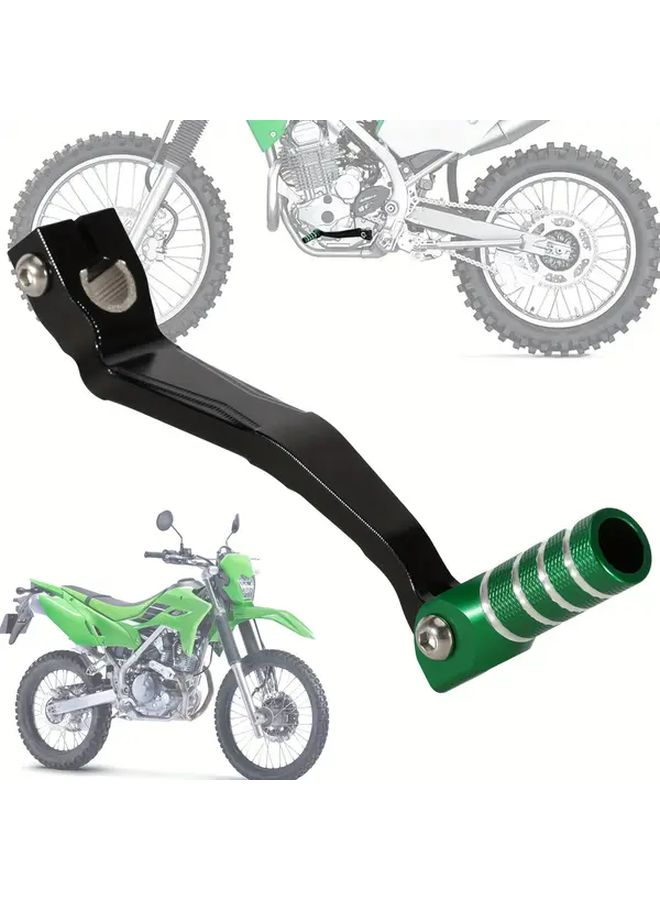 Green Folding Dirt Bike Gear Shifter Shift Lever Pedal For KLX230 Models - Image 1