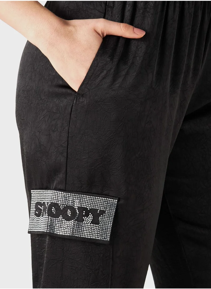 SP Characters Snoopy Embellished Sweatpants