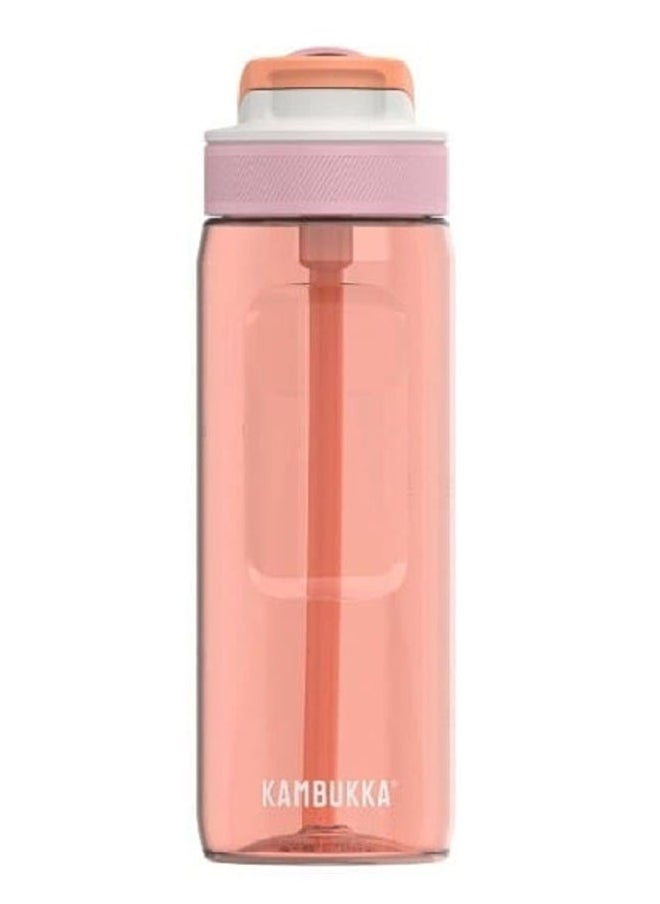 Lagoon Water Bottle with Integrated Straw Mango Tango 750ml 11-04043