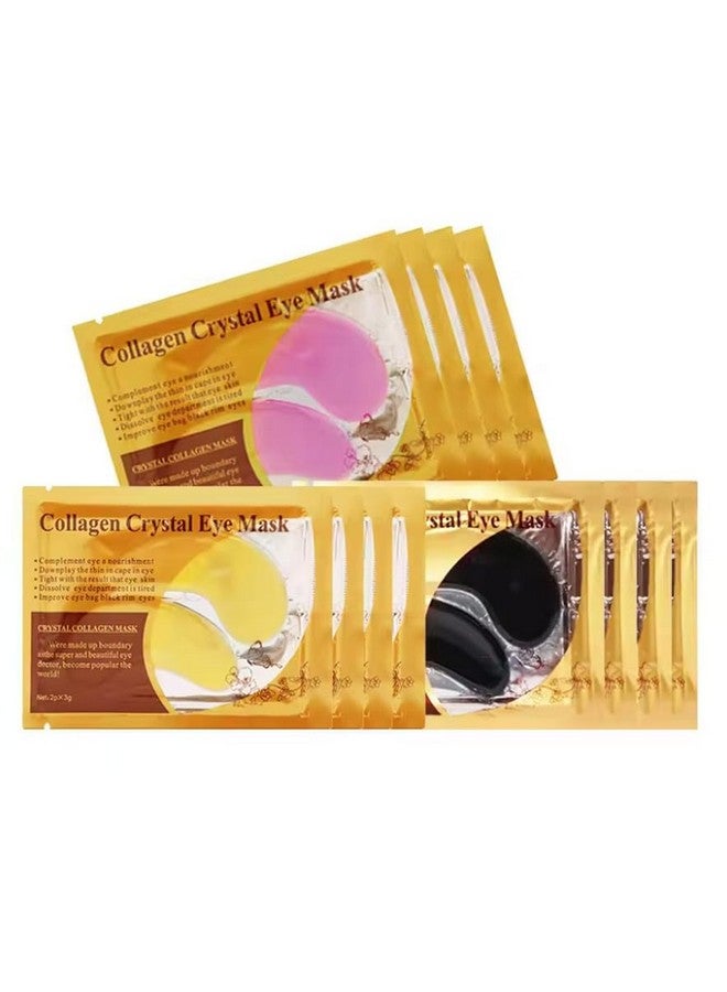 Colorsole 24k Gold Hydrogel Under Eye Patches for Fine Lines Reduction | Cooling Under Eye Patch Mask with Natural Herbs for Instant Hydration & De-Puffing, 6 Pair - Image 3