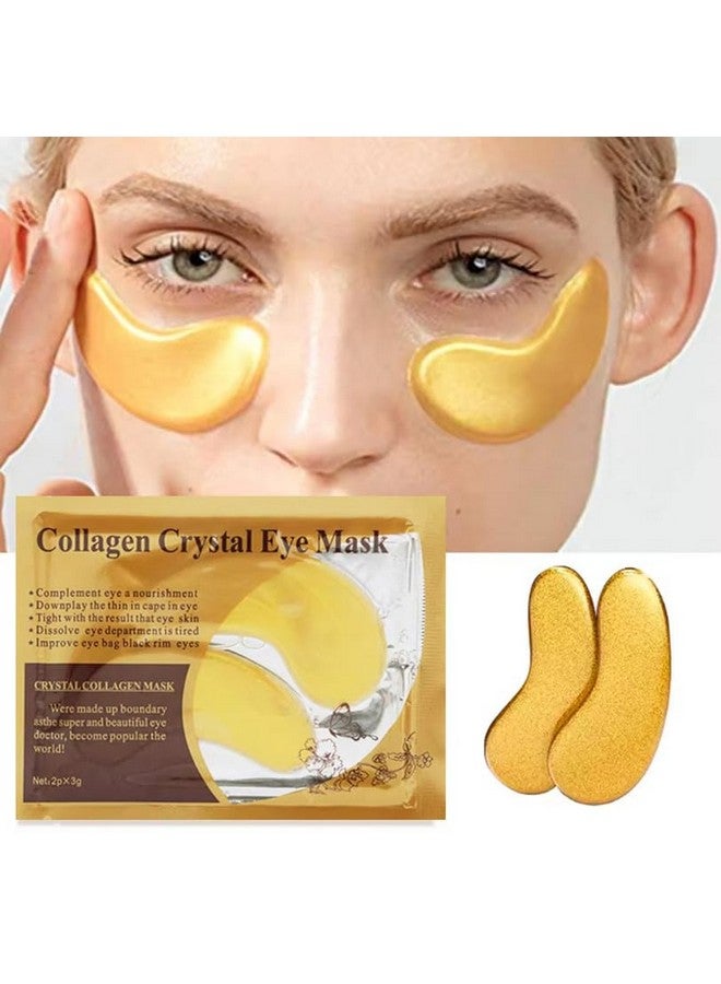 Colorsole 24k Gold Hydrogel Under Eye Patches for Fine Lines Reduction | Cooling Under Eye Patch Mask with Natural Herbs for Instant Hydration & De-Puffing, 6 Pair - Image 4