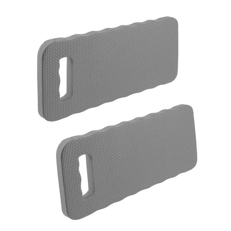 YWSHF 2 PCS Garden Kneeling Pad,Knee Mat Waterproof Foam Knee Pads for Gardening,Cleaning,Baby Bath,Yoga,Praying and Exercise 15.745'' x 7.09'' x 0.79'' Grey - Image 1