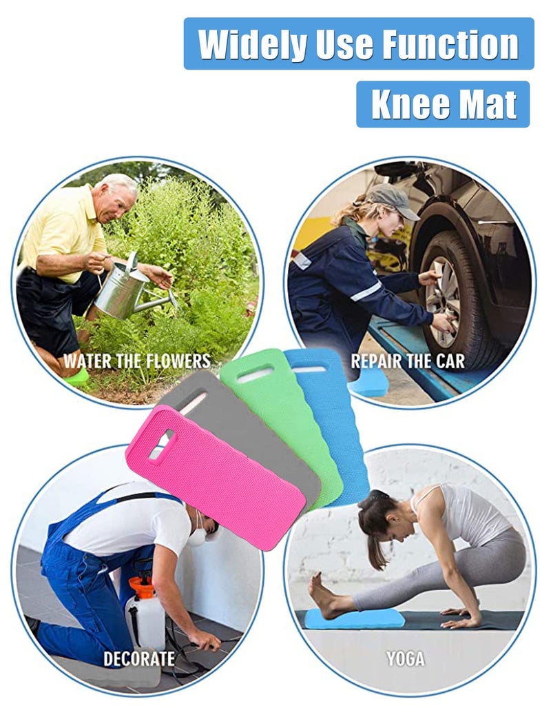 YWSHF 2 PCS Garden Kneeling Pad,Knee Mat Waterproof Foam Knee Pads for Gardening,Cleaning,Baby Bath,Yoga,Praying and Exercise 15.745'' x 7.09'' x 0.79'' Grey - Image 5