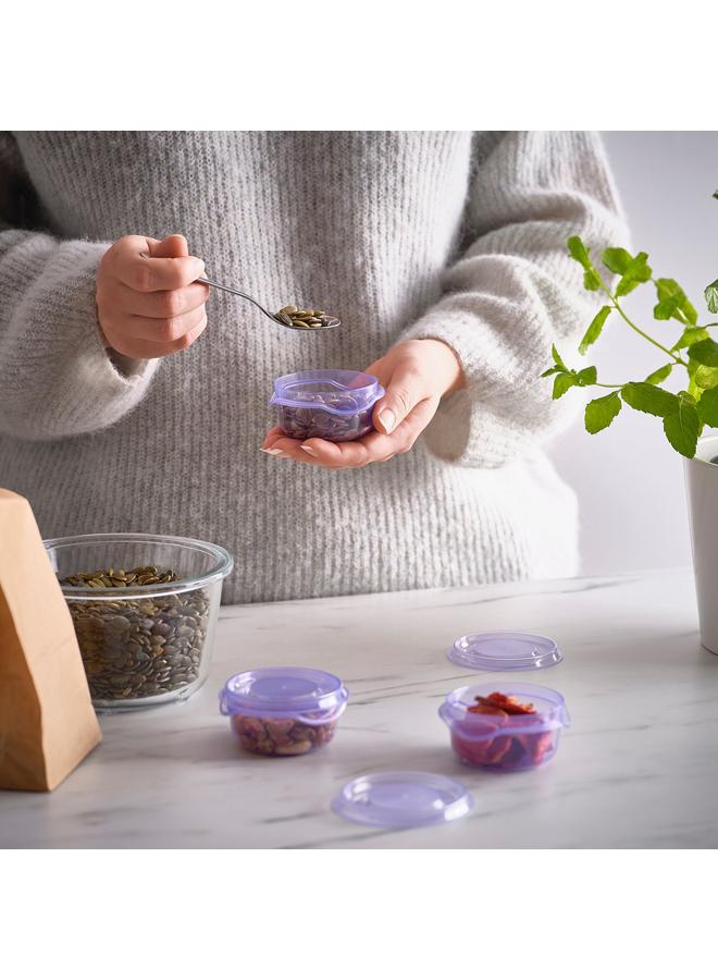 erorex Food Container With Lid, Lilac, 70 Ml - Image 2